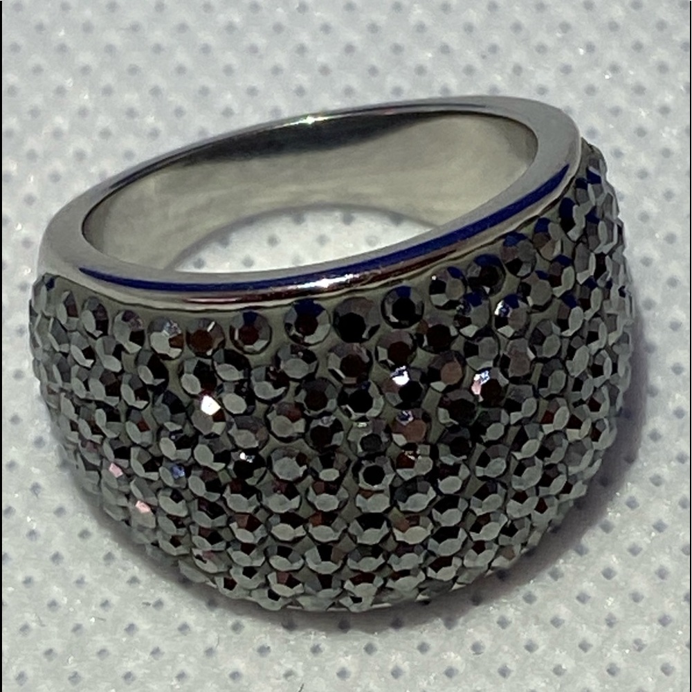 Man or Woman size 7.5 ring, stainless steel